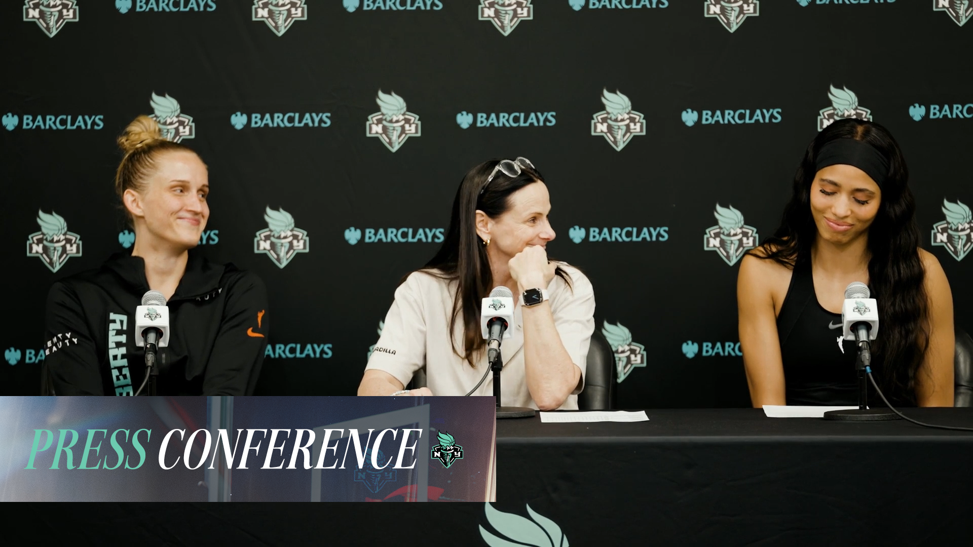 Leonie Fiebich, Izzy Harrison & Coach Sandy Brondello | Postgame Press Conference July 13, 2025